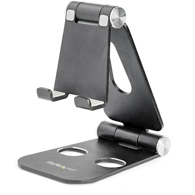 StarTech.com Phone and Tablet Stand - Foldable Universal Mobile Device Holder - Smartphones/Tablets - Adjustable Cell Phone Stand for Desk StarTech.com Phone and Tablet Stand - Foldable Universal Mobile Device Holder - Smartphones/Tablets - Adjustable Cell Phone Stand for Desk